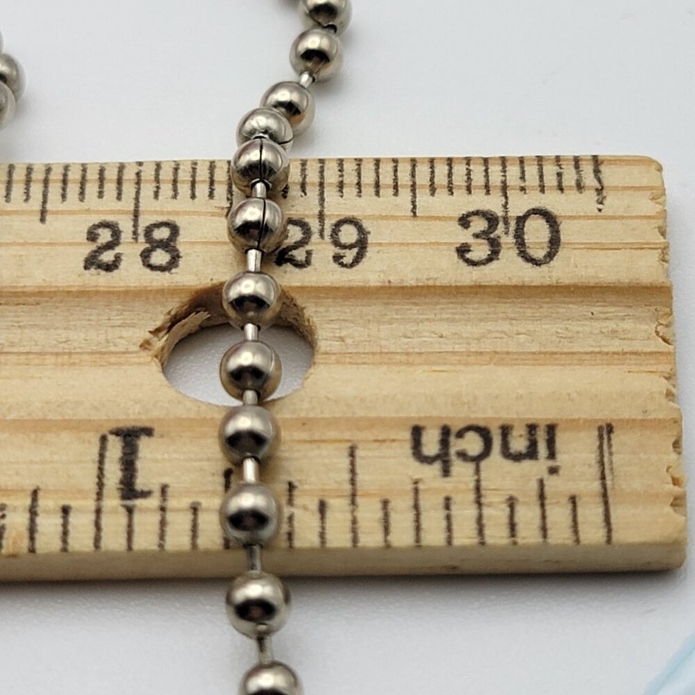 Novelty No Whining Cork Pendant Necklace 30" USA Ball Bead Chain CASA DE LOCO - Picture 8 of 11